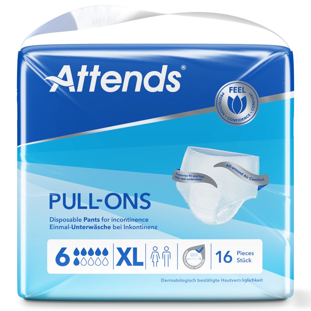 Attends Pull-Ons 6 XL 16 St Beutel