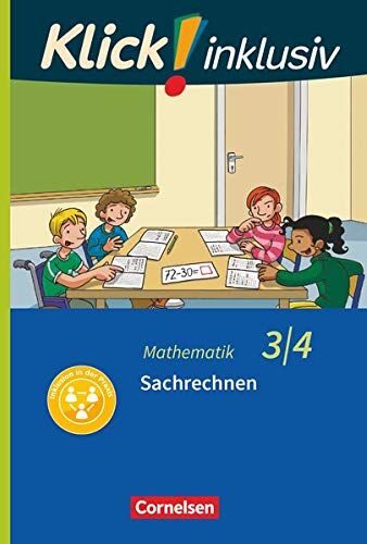 Silke Burkhart - Klick! inklusiv - Grundschule / Förderschule - Mathematik - 3./4. Schuljahr: Sachrechnen - Themenheft 12 - Preis vom 10.10.2026 11:48:34 h