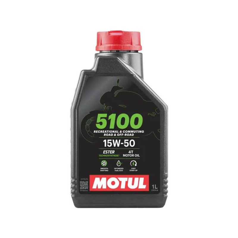 Huile moteur 4T Motul 5100 15W50 1L