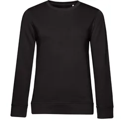 B&C Damen Bio Sweater Inspire Crew Neck Sweatshirt WW32B black pure XL