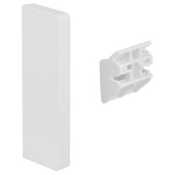 Hager SL20080619016 Endstück Endstück (L x B x H) 80 x 20 x 80 mm 1 St. Weiß