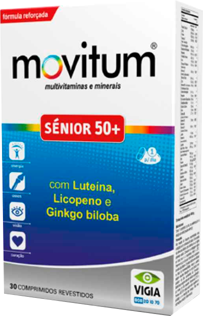 Movitum Sénior 50+ 30 Comprimidos