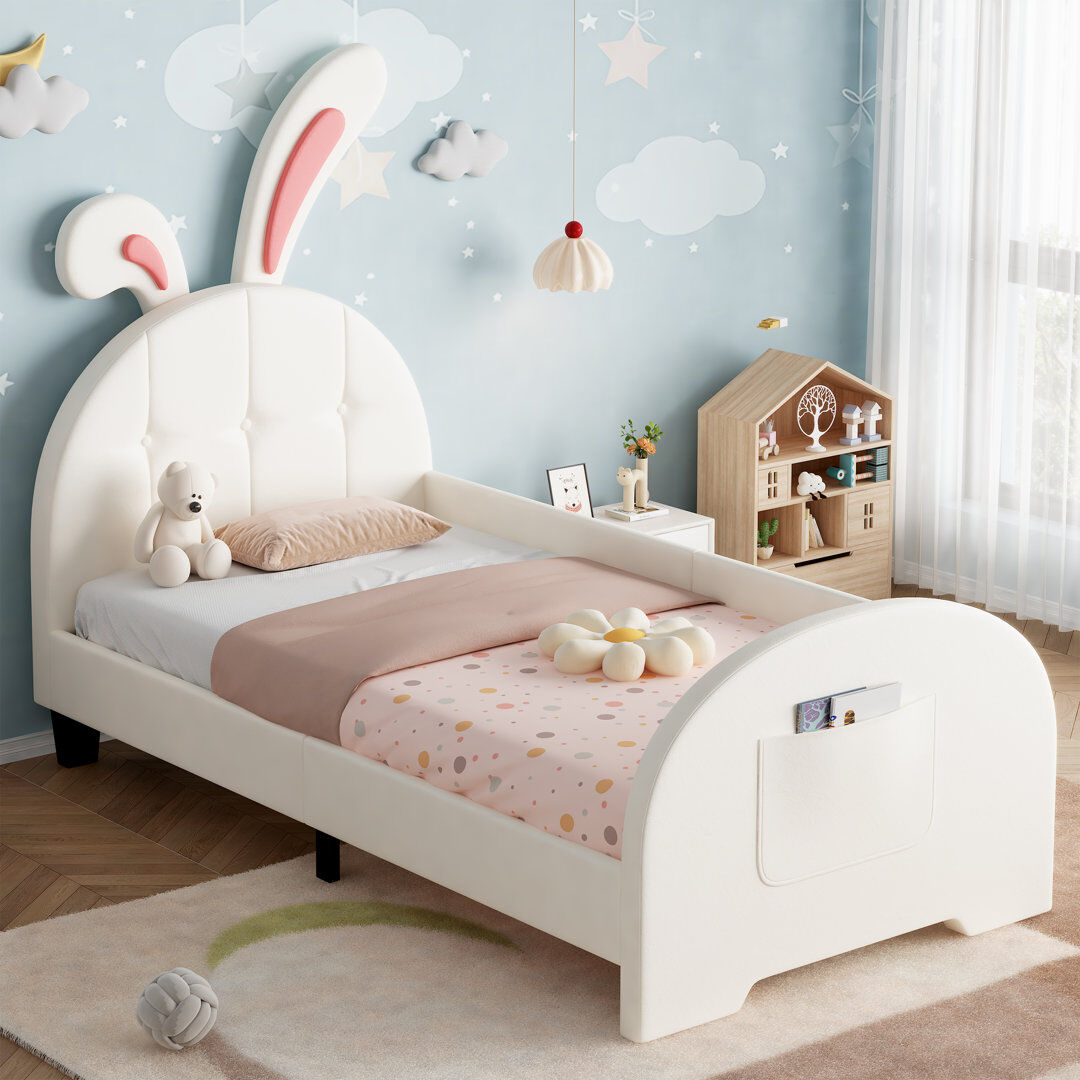 Ivy Bronx Single (3') Bed Frame White
