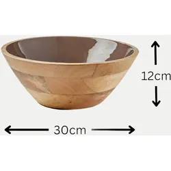 Bowl Singita Enamel Braun