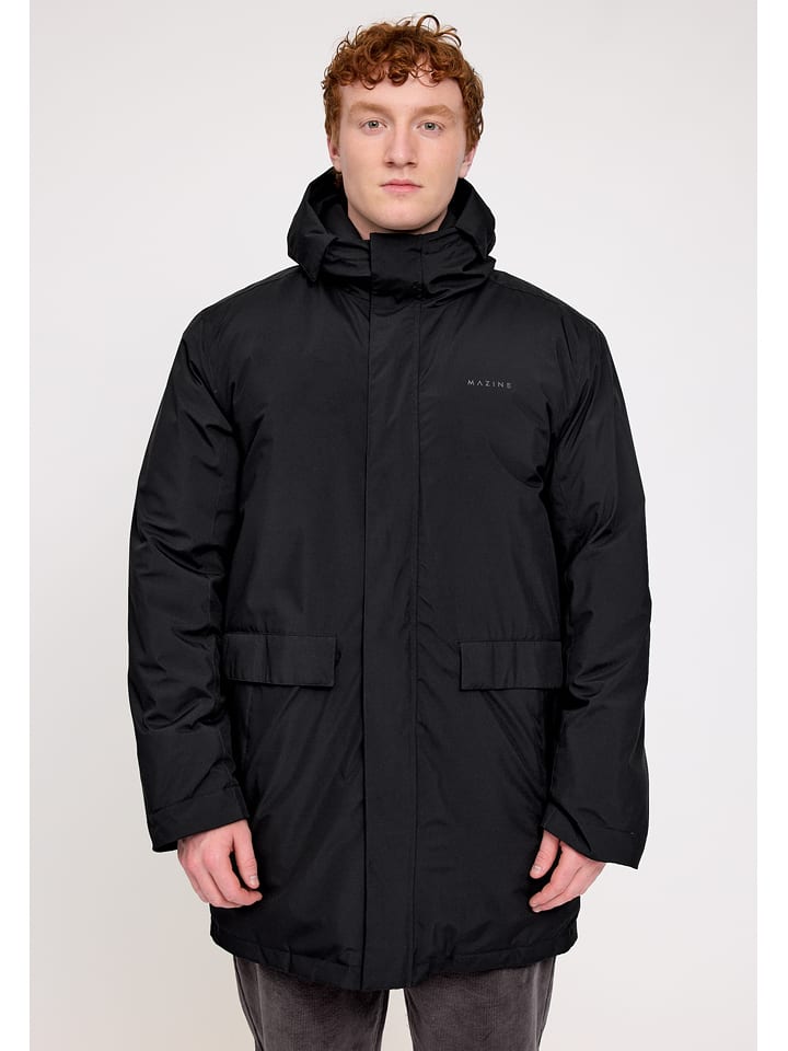 MAZINE Wintermantel in Schwarz - S