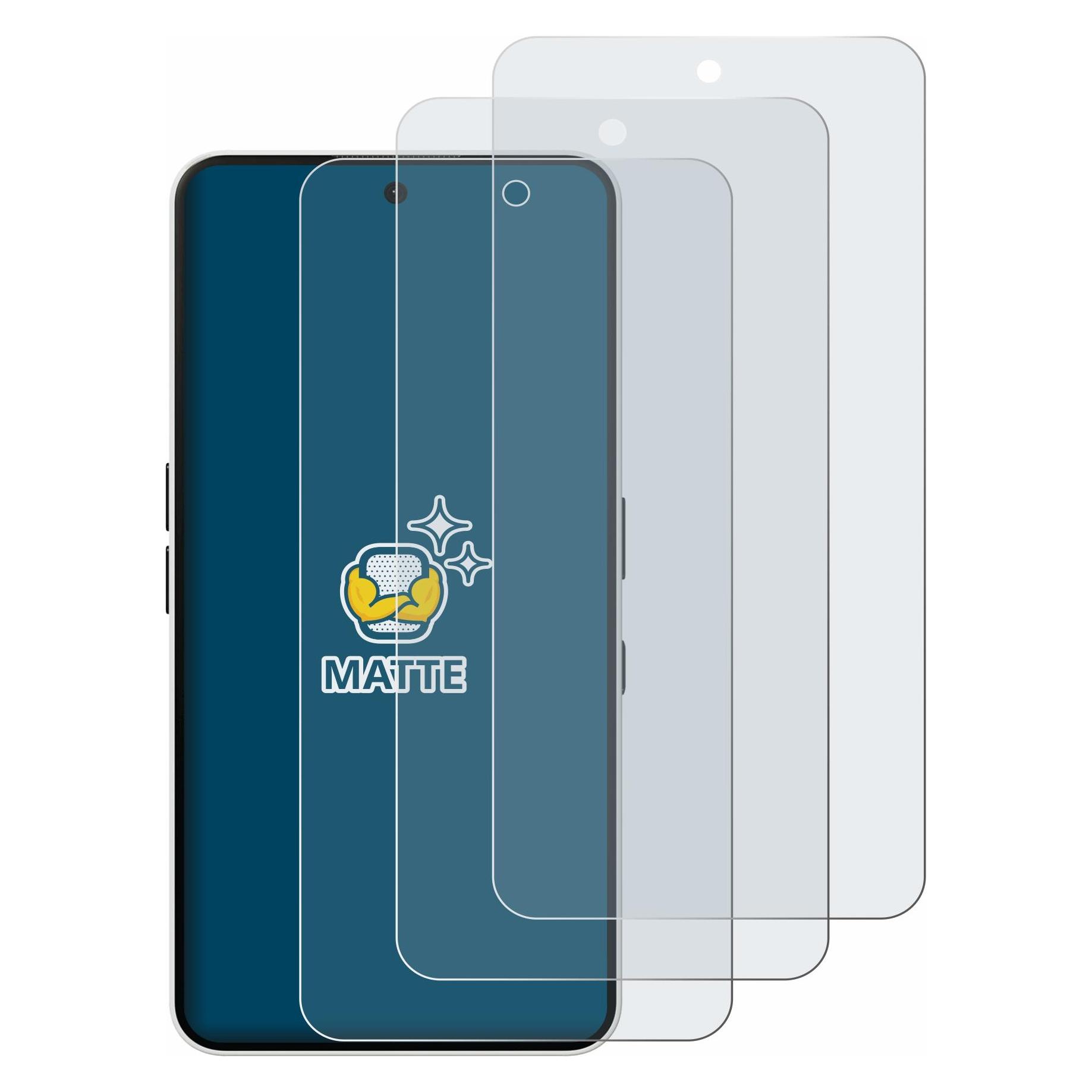 Brotect Entspiegelungsfolie Displayschutz Displayschutzfolie Folie Matt (Nothing Phone (3a)) (4158216)