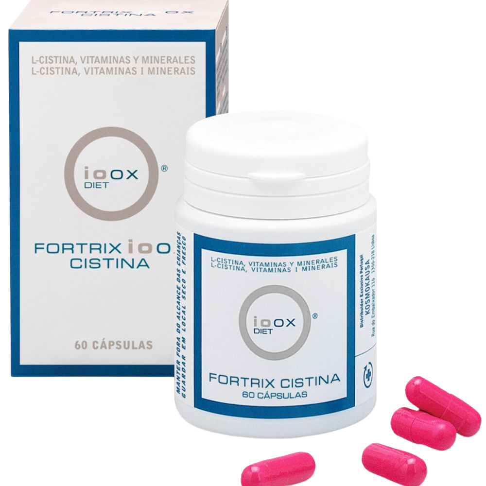 Ioox Fortrix Complemento alimenticio para cabello y uñas 60&nbsp;caps.