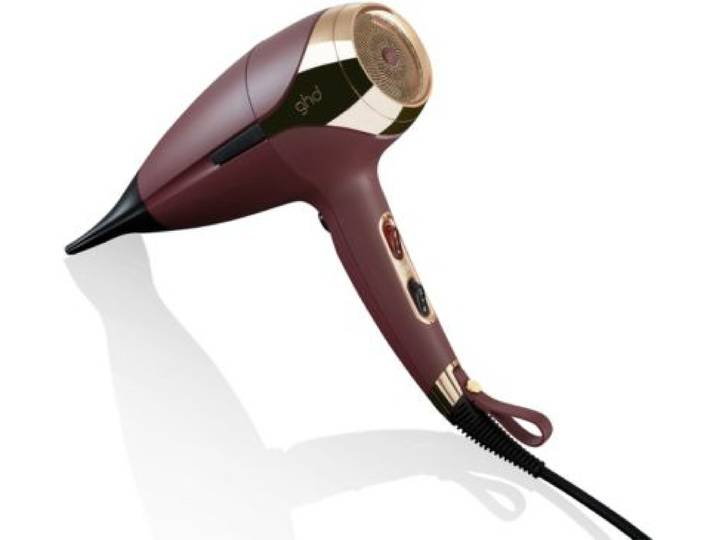 Ghd - Sèche Cheveux Professionnel Helios Prune : Séchage Rapide Et Précis Avec 30% De Brillance En Plus