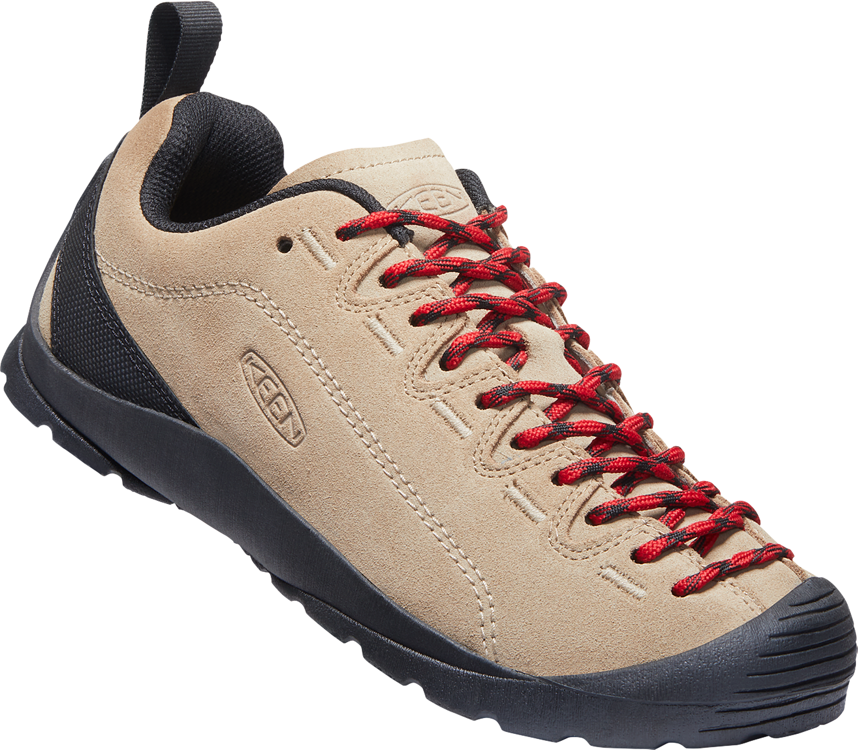 Sneaker KEEN "JASPER", Damen, Gr. 40, silber (silber mink), Leder, Schuhe Sneaker silber mink 40