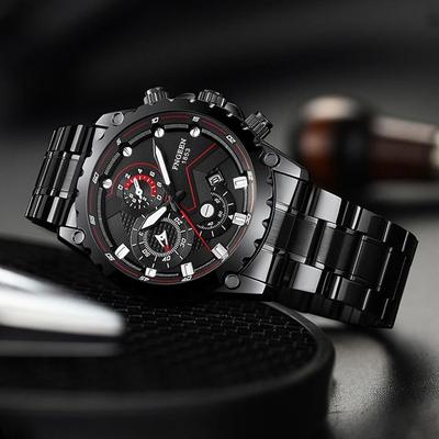 Multicon Wholesale Hub Luminous Luxury Wristwatch, Waterproof Men's Watch, Classic Stainless Steel Watch Luminous Luxury Wristwatch, Waterproof Men's Watch, Classic Stainless Steel Watch