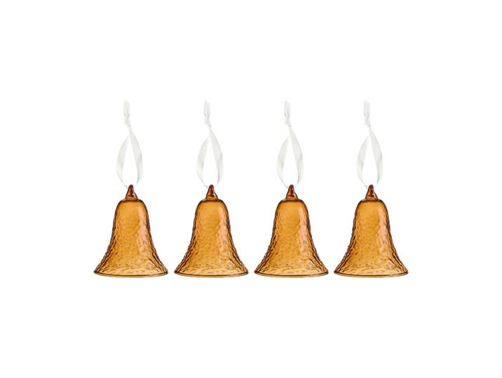 Cooee Design Cloche Gry 8 cm lot de 4 Cognac