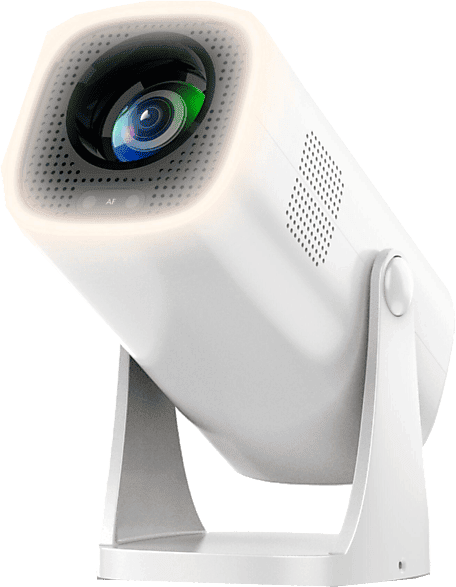 Proyector - Philips NeoPix 230, 1920x1080, Duración Lámpara 30000h, Full-HD, Imagen hasta 80", LED, Soporte Giratorio en 180°, Android TV, Blanco