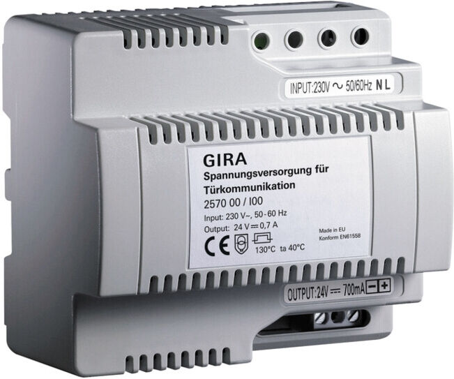 Gira Alimentation 700 mA pour interphone 257000 (257000)