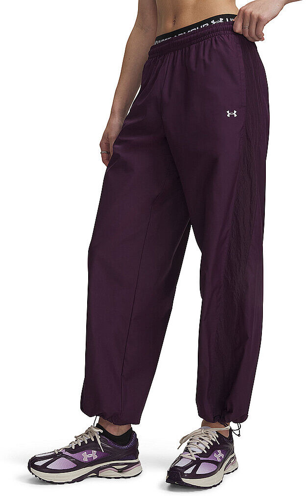 UNDER ARMOUR Damen Jogginghose UA Icon Woven lila   XS W