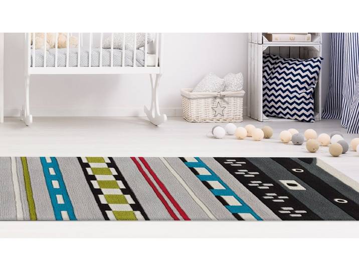 Teppich ARTE ESPINA Joy 4174 , bunt (multi), B:75cm H:22mm L:160cm, Obermaterial: 100% Modacryl, Teppiche, Teppich, Sehr strapazierfähig, Fußbodenheizungsgeeignet