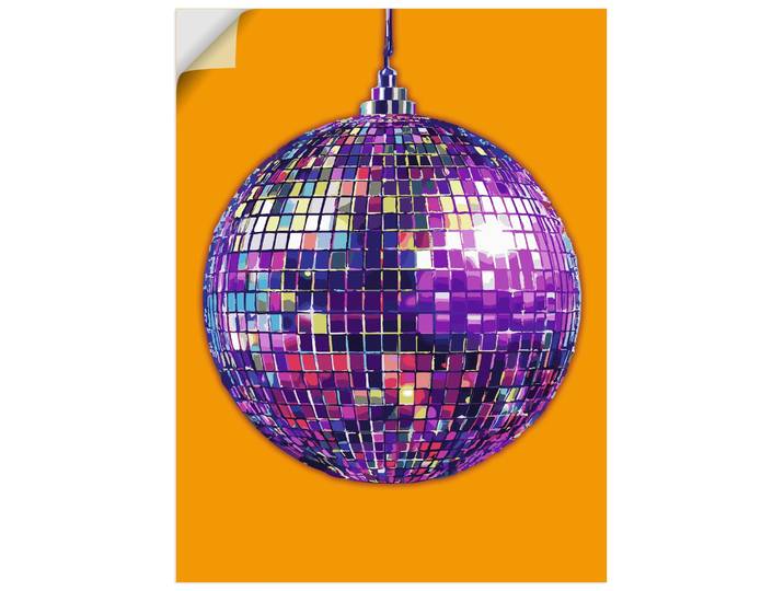 Artland Discokugel 1 Stk. tlg. als Alubild, Leinwandbild, Poster, Wandaufkleber in verschied. Grössen