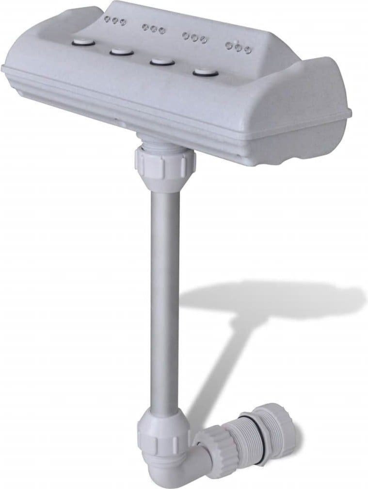 Syfax Zwembad waterval fontein met LED