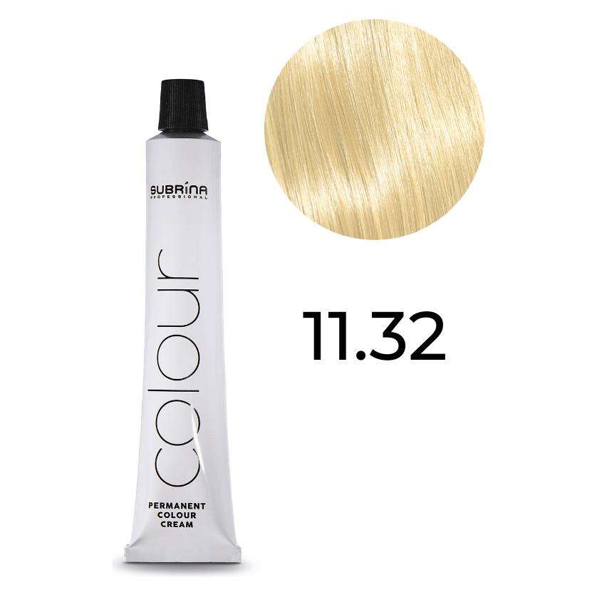 Subrina Vopsea de par permanenta Highlift Colour 11/32, Sampanie, 100ml (11/32) (42673494)