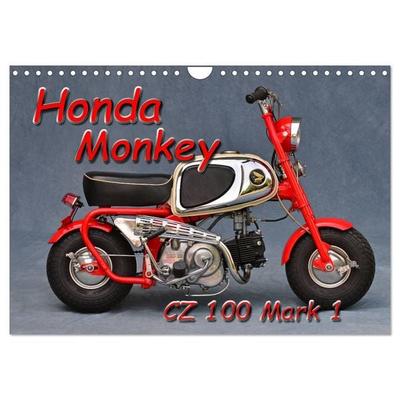 Honda Monkey CZ Mark 1 (Wandkalender 2025 DIN A4 quer), CALVENDO Monatskalender
