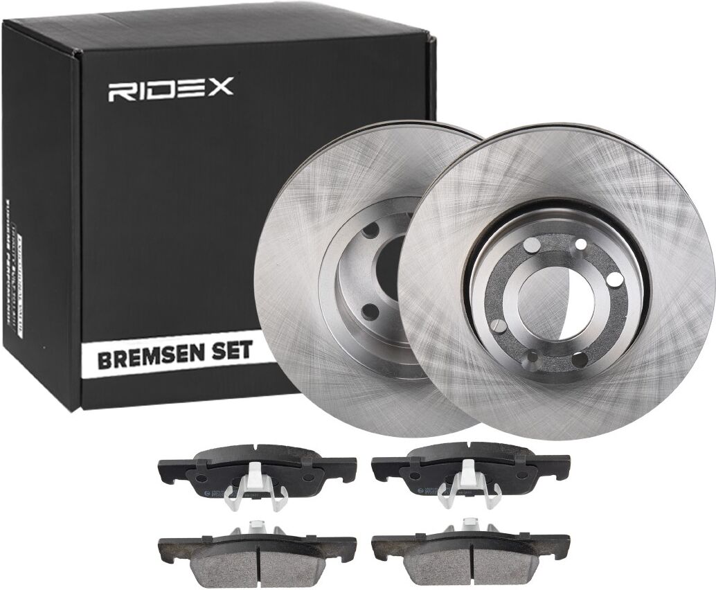 RIDEX 3405B1370 Bremsscheiben und -beläge