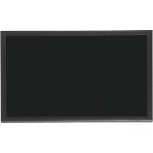 Bi-Office Kreidetafel PM2815162, schwarz, Wandtafel mit schwarzem Holzrahmen, 35 x 25 cm