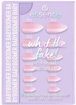 Essence What The Fake Press On Nails Manicure Set 24 un