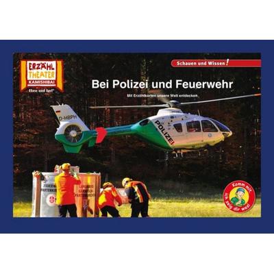 Bei Polizei und Feuerwehr / Kamishibai Bildkarten, Nonbook von , Hase und Igel Verlag