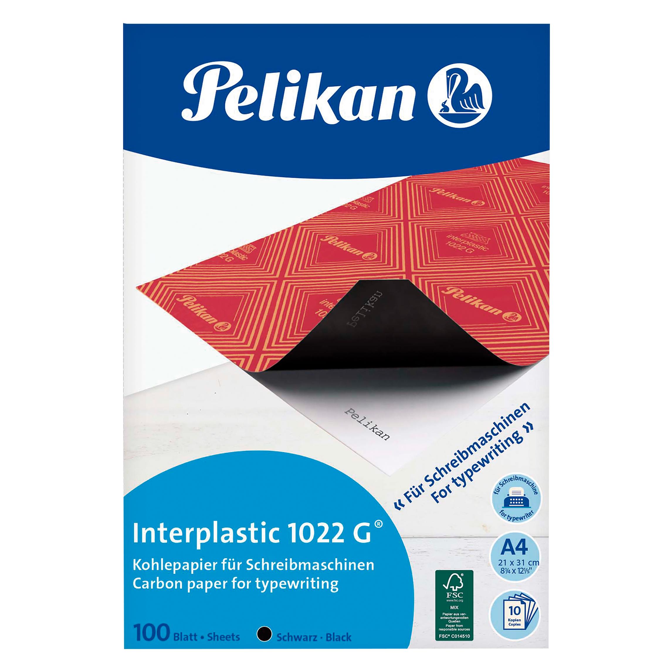 Pelikan Kohlepapiere Interplastic (45 g/m², 100x) (404400)