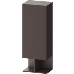 Duravit Balcoon Halbhochschrank BA1302RJGIG0000 50x36x132cm, Tür rechts, Schieferbraun strukturiert