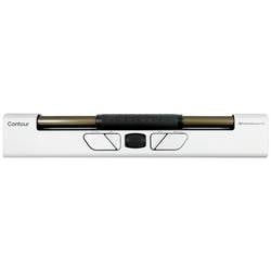 Contour Design RollerMouse Go wireless Maus, Mauspad-Set Bluetooth® Schwarz, Weiß 5 Tasten 600 dpi, 800 dpi, 1000 dpi, 1200 dpi, 1600 dpi, 2000 dpi, 2400 dpi, CDRMGO10000