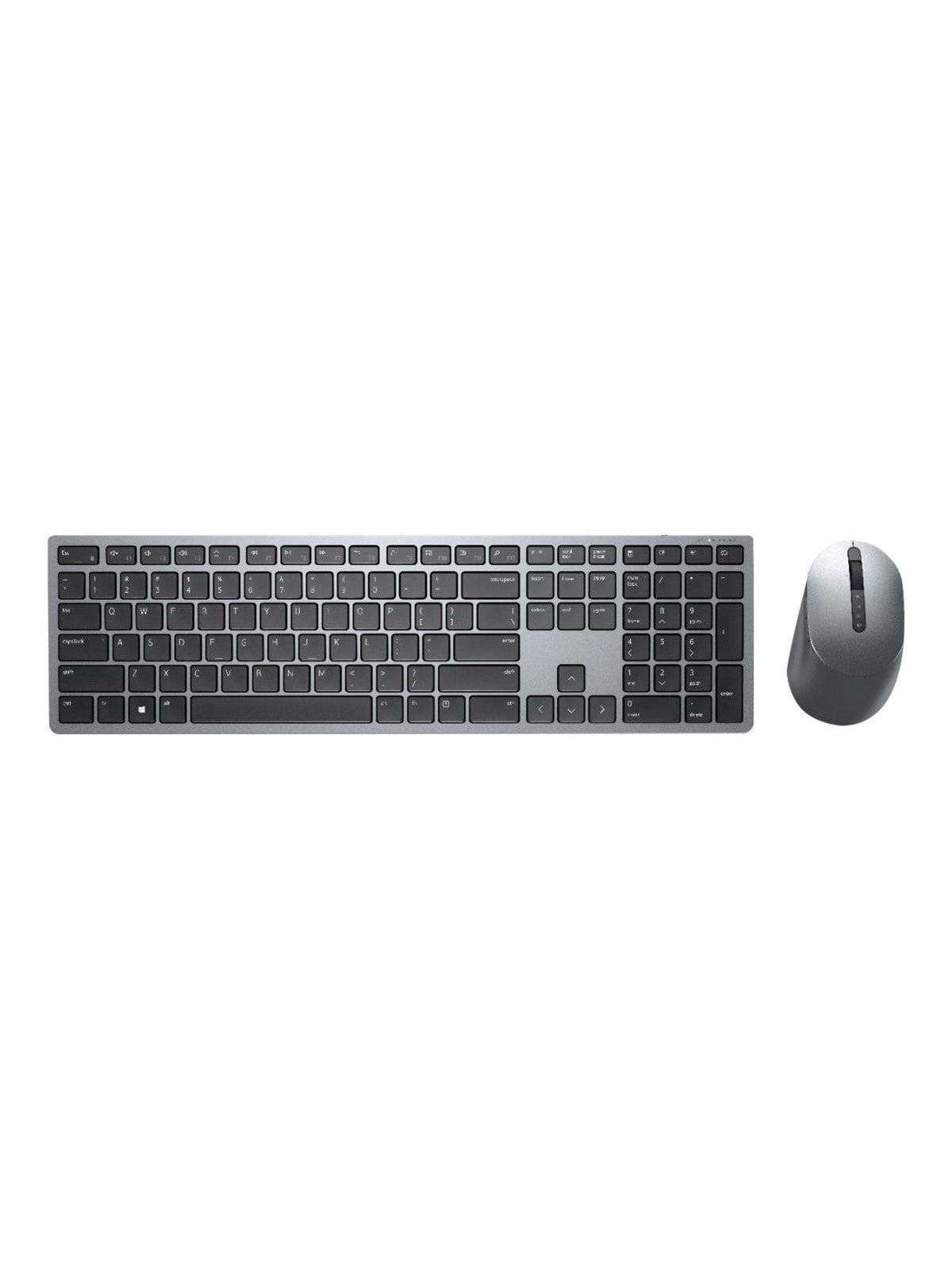 Dell Premier Wireless KM7321W - Tastatur & Maus Set - US International - Grau
