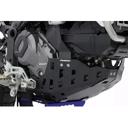 CrossPro Trail Ducati DesertX, Motorschutzplatte - Schwarz