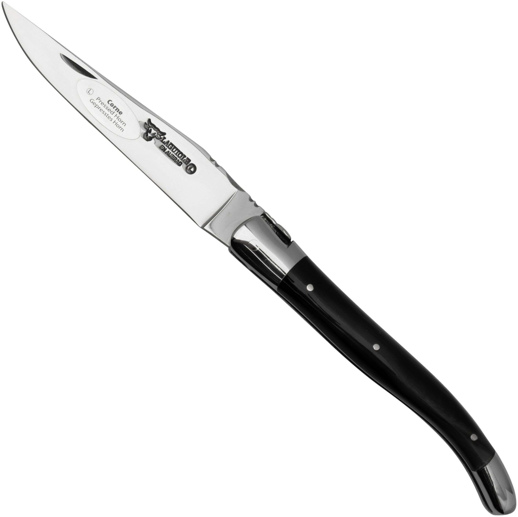 Laguiole en Aubrac coltello da tasca 12 cm corno, L0212CPI-SSI1