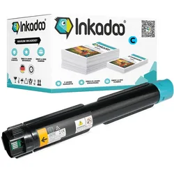 Inkadoo, Toner, Toner kompatibel zu Xerox 006R01460 Toner, cyan Cyan (C)