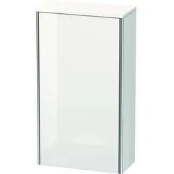 Duravit XSquare Halbhochschrank XS1303R2222 50x88x23,6cm, Tür rechts, weiß hochglanz