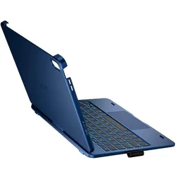 Typecase Case Flexbook Touch mit Tastatur (Eng. Int., Apple iPad 2022 (10. Gen), Apple iPad 2025 (11. Gen)), Tablet Tastatur, Blau