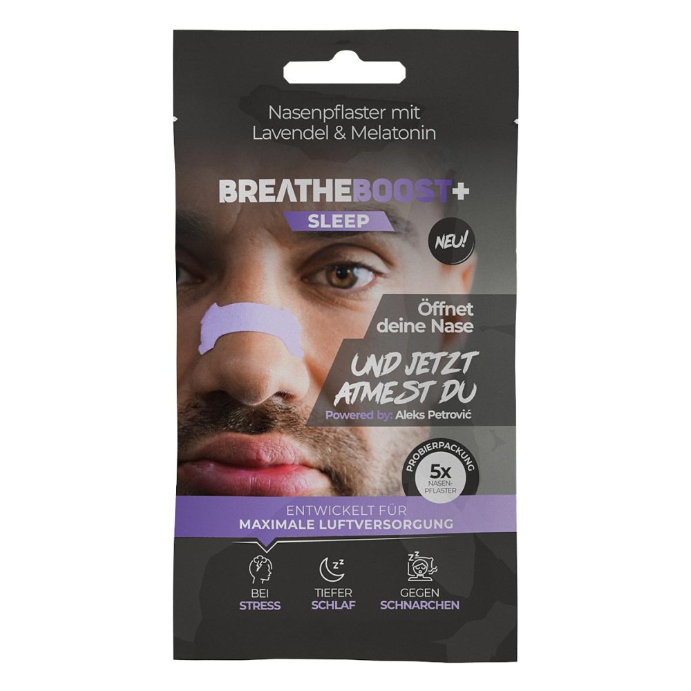 AW Products GmbH Breatheboost+ Sleep Nasenpflaster mit Lavendel/Melatonin Probese 08105763