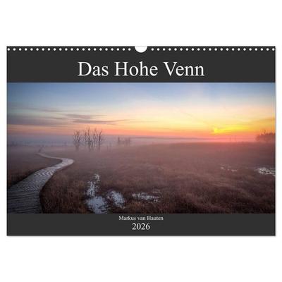 Das Hohe Venn (Wandkalender 2026 DIN A3 quer), CALVENDO Monatskalender