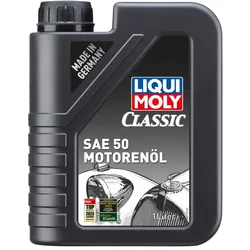 Motoröl LIQUI MOLY 1130 SAE 50 Classic Motorenöl Oldtimer Youngtimer Öl 1Liter
