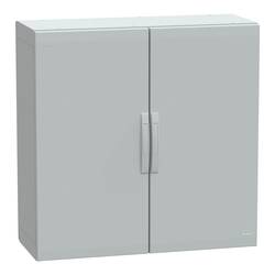 Polyestergehäuse bodenst. PLA komplett abgedichtet 1000x1000x420mm IP65, Volltüren NSYPLA10104G Schneider Electric Inhalt: 1 St.