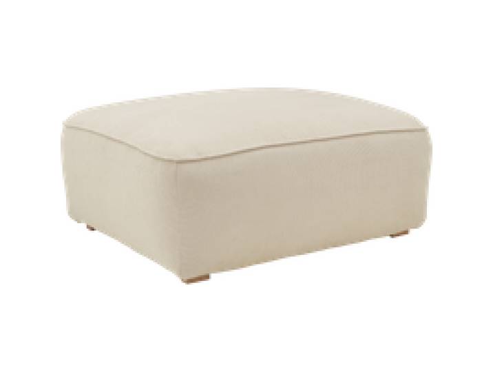 Grand pouf tissu Otis