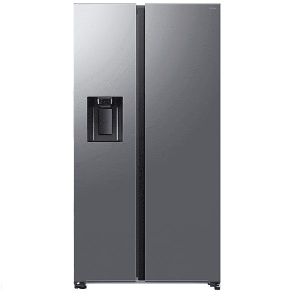 Frigorífico americano - Samsung Bespoke AI RS70F65KDTEF, All Around Cooling, No Frost, 178.4 cm, 640 l, Dispensador agua y hielo, Inox