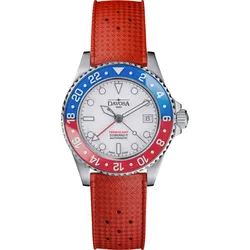 Davosa Performance Ternos GMT Lucent 161.593.65 - weiß,rot - 40.0mm