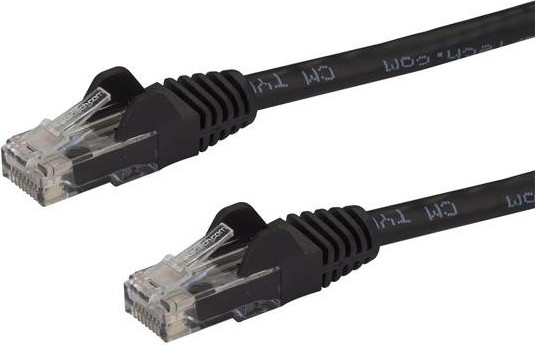 StarTech CAT6 Ethernetkabel, zwart, Cat 6, PoE