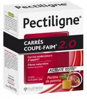 Nutreov Pectiligne Carrés Coupe-Faim 2.0 15 Unités - Boîte 15 carrés