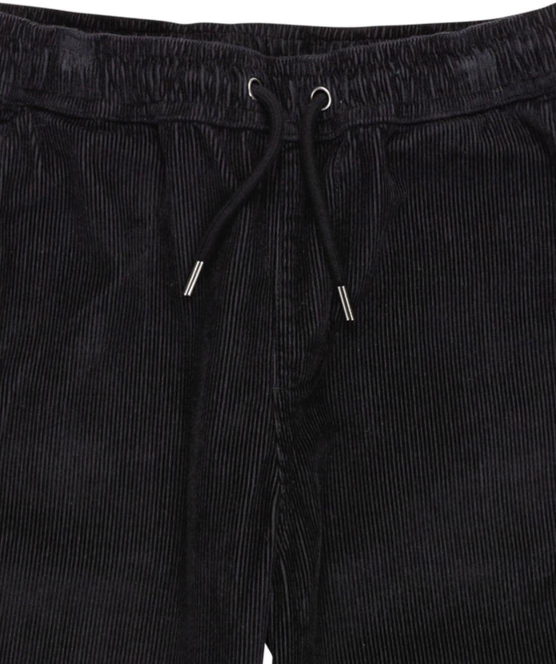 Outdoorhose QUIKSILVER "Taxer Cord", Kinder, Gr. 14, Normalgrössen, schwarz, Obermaterial: 100% Baumwolle., Hosen Outdoorhose schwarz 14, Normalgrössen