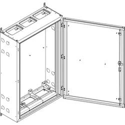ABN NT38P Wandgehäuse schutzisoliert IP55 BxHxT: 840x1290x340mm