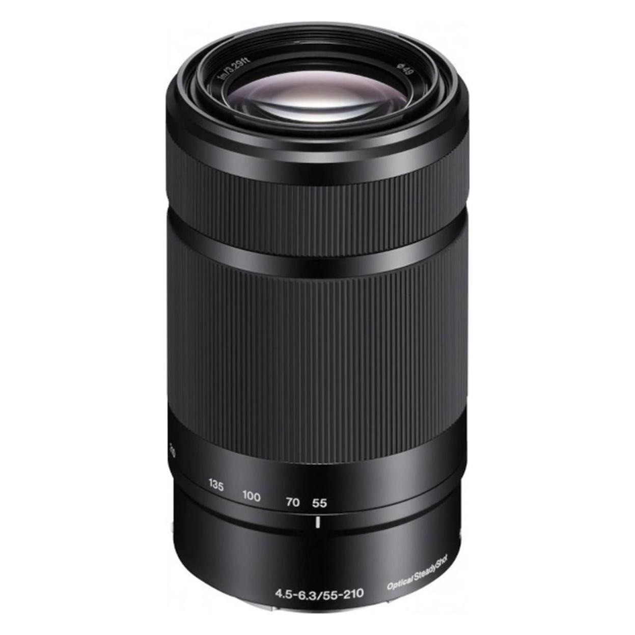 Sony E 55-210mm f/4.5-6.3 OSS (Sony E, APS-C / DX) (SEL55210B.AE)