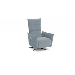 SOMETA Sessel Austin Stoff Blue Grey