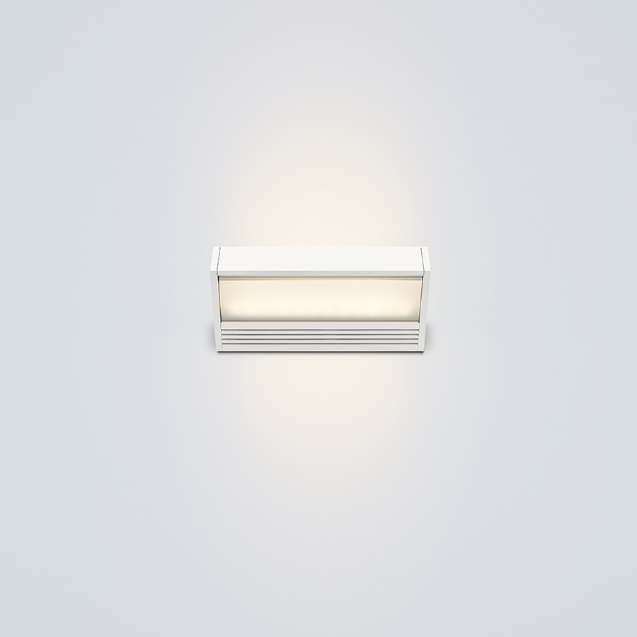 Serien Lighting LED-Wandleuchte SML² 15cm weiß 3000K satinée/Raster SM1230 4260331394704